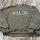 FILA  Mockneck Cropped Sweater Size Small Photo 0