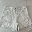 YMI Jeans High waisted Denim White Shorts Photo 0