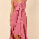 Petal and Pup  Mariana Rose Pink High Low Midi Dress XL Photo 0