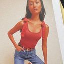 Nation Ltd NWT  Gigi bow tie strap tank Photo 4