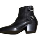 ALLSAINTS  Womens Sloan Black Leather Buckle Zip Boot Size EU 36 NIB Photo 10