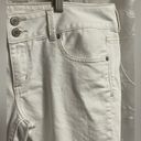 American Eagle  White Womens Artist Stretch Crop Ankle Jeans Pants Size 10 EUC Photo 4