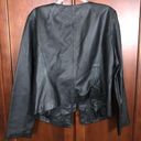 Kenneth Cole  Black Leather Jacket Size L Photo 1