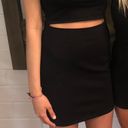 Silence + Noise Black Off The Shoulder Cut Out Dress Photo 1