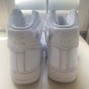 white high top sneakers Size 9 Photo 3