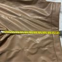 SheIn  Women’s Faux Leather Tan Pants Size M Photo 97