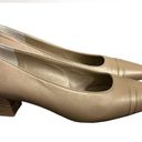 St. John Women's Light Beige Leather Pumps - Size [size]6B Photo 0