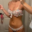 Target White Floral Bikini Set Photo 3