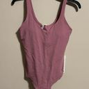 Lululemon NWT  Align Bodysuit Velvet Dust Pink- Size 2 Photo 0