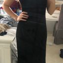 Onyx Black 90s Vintage Prom/ Formal Dress Photo 0