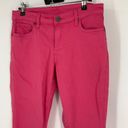 Kut From The Kloth  Womens Pink Cropped Jeans Size 8 preppy casual Photo 7