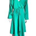 NWT Cushine Emerald Green Long Sleeve Dress Size 6 Photo 1