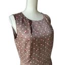 Krass&co NY &  Eva Mendes Taupe Floral Dress Size 12 Photo 1