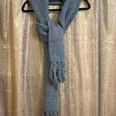 BP . Nordstrom blue/gray thick fluffy scarf, one size NWT Photo 0