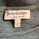 Juicy Couture  Women's Gray Cotton Blend Shift Mini Dress Size L Photo 5