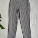 A New Day  Black Checkered Skinny Stretch Pants Size 6 Photo 0