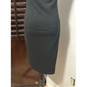 Chelsea28  Womens Sheath Dress Black Ruched Sleeveless Asymmetric Pullover M New Photo 5