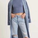 Sablyn Lucia turtleneck cashmere sweater cielo blue sz L Size L Photo 2