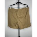 Krass&co Lauren Jeans . Tan Khaki 100% Cotton Cargo Shorts Size 16 Photo 2