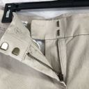 The Loft  Womens Pants Sz 8P Khaki Moderen Chino Crop Fite Petite Tan Beige Stretch Photo 1