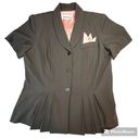 Danny & Nicole  Women's 14P Brown Short Sleeve Blazer Photo 0