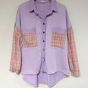 POL  Britt Plaid Shacket Photo 3