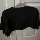 Vintage Cropped Car Tee Black Photo 1