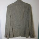 Polo  Ralph Lauren VINTAGE Silk Blazer Womens Size 10 Glen Plaid Houndstooth Photo 9