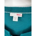 J.Jill  Women's Wool Blend Long Duster Button Cardigan Sweater Aqua Blue Size M Photo 1