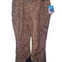 NWT Artic Quest Leopard Snow Pants 3XL Womens Water Resistant Boot Zippers Size 3X Photo 0