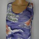 Tommy Bahama  Tropical Sailboat Palm Tree Tank Top Photo 2