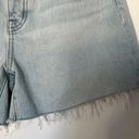 Madewell The Mom Jeans Raw Hem Denim Shorts Size 25 NWT Photo 4