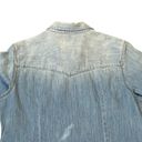 American Eagle  Slim Fit button down light denim shirt ombré medium Photo 5