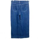 L'Agence  Womens Madden High Rise Wide Leg Denim Jeans Durango Blue Zip Fly 30 Photo 4