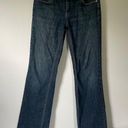 White House | Black Market Banana Republic Mid Rise Straight Leg Dark Blue Wash 90s Jeans size 2 Short Photo 0