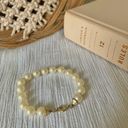 Vintage “Jorah” Pearl Bracelet Gold Capped Classic Elegant Victorian Regency White Photo 5