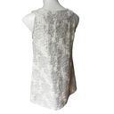 Renee C  by So Cool Pullover Mod Tunic Mini Dress Ivory Metallic Photo 8