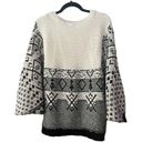 ee:some Black and White Dolman Sleeve Sweater Photo 1