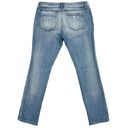 The Loft  Jeans Size 10P/30" Petite Modern Slim Straight Leg Light Wash Stretch Denim Photo 2