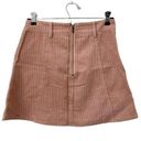 One Way  Corduroy Style‎ Mini Skirt in Pink Photo 2