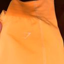 Gym Shark Orange Dry Leggings  Photo 3