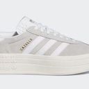 Adidas NWT  Gazelle Bold Shoes Grey Two/Cloud White/Core White W5 Photo 0