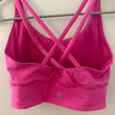 Lululemon Sonic Pink  Sports Bra Photo 2