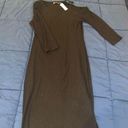Krass&co NEW NWT NY&. Cold‎ shoulder Sweater Dress Knee Length Size L Photo 0