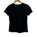 n:philanthropy Philanthropy Black Short Sleeve Tee Neck Slit XS New Photo 2