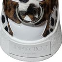 Jimmy Choo Women's Sneakers Animal Print  Impala  Low-Top Authentic Photo 9