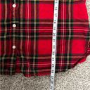 Old Navy  Red Plaid Flannel Button Down Long Sleeve Shirt Casual Comfy XL Photo 5