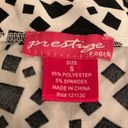 Edge Prestige  Geometric Short Sleeve Blouse S Photo 1