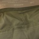 Chico's Chico’s Secret Stretch Casual Bermuda Shorts Olive Gray 1 Photo 2