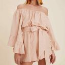 LPA - blush linen romper Photo 0